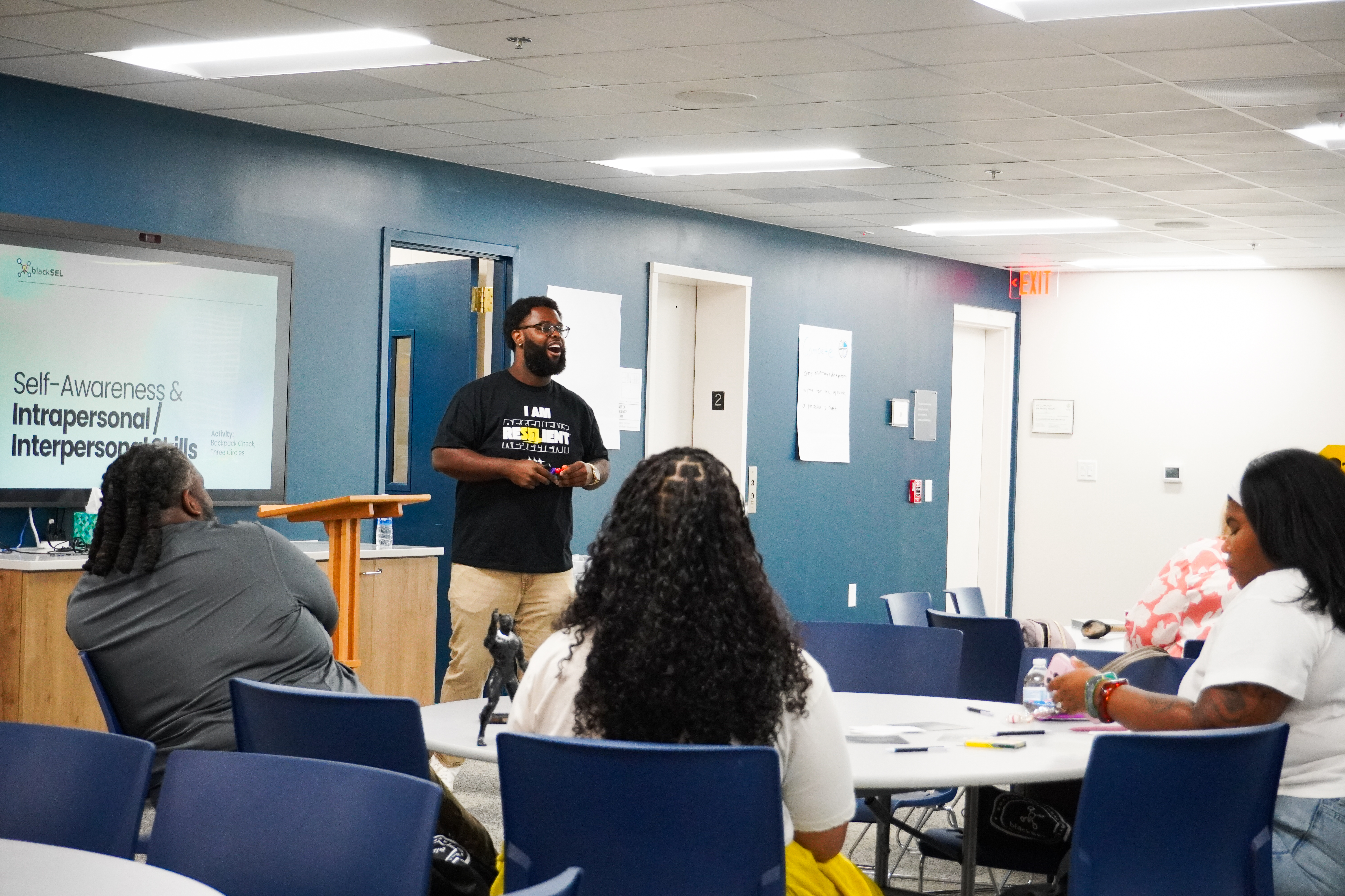 Black SEL training session