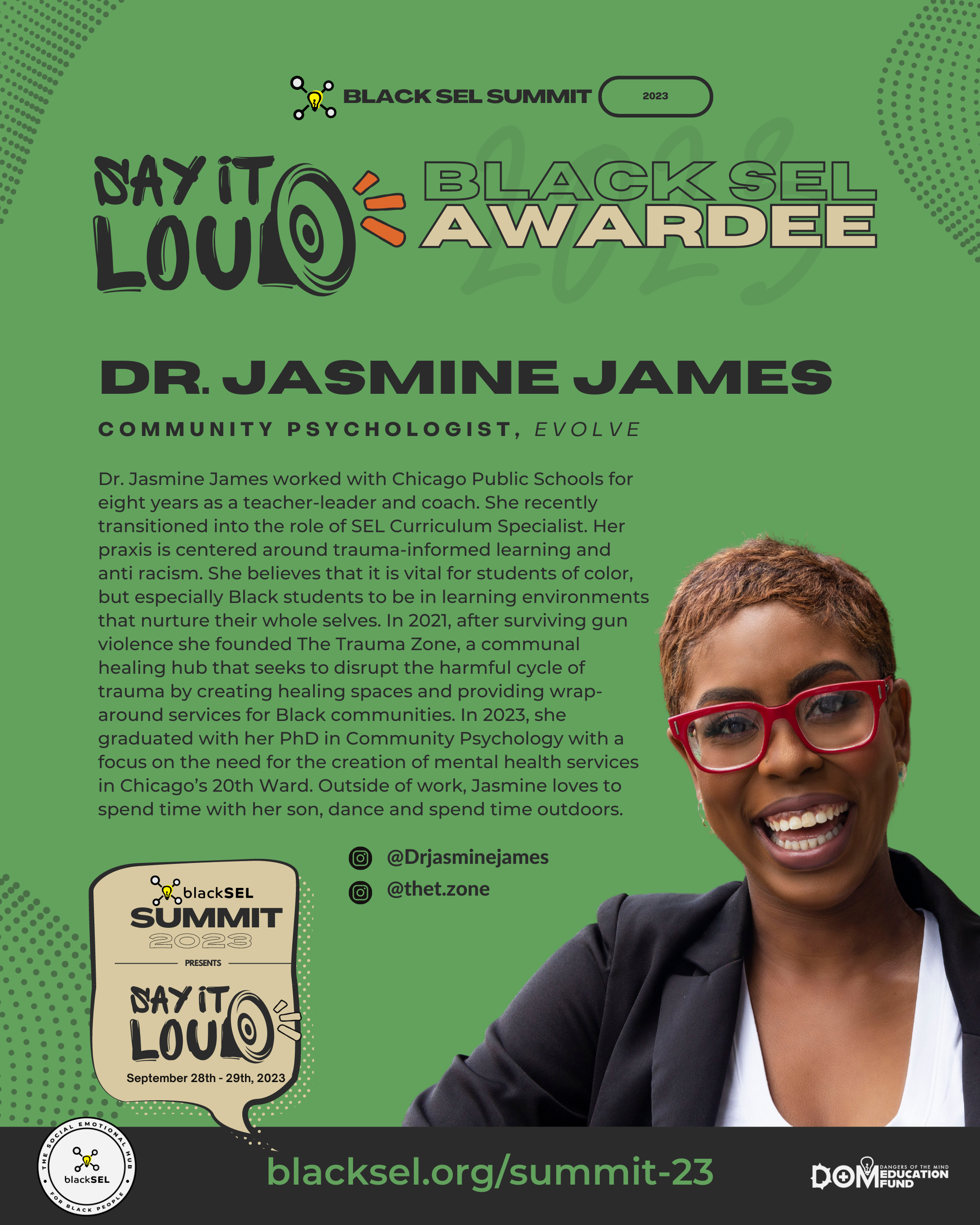 Dr. Jasmine James