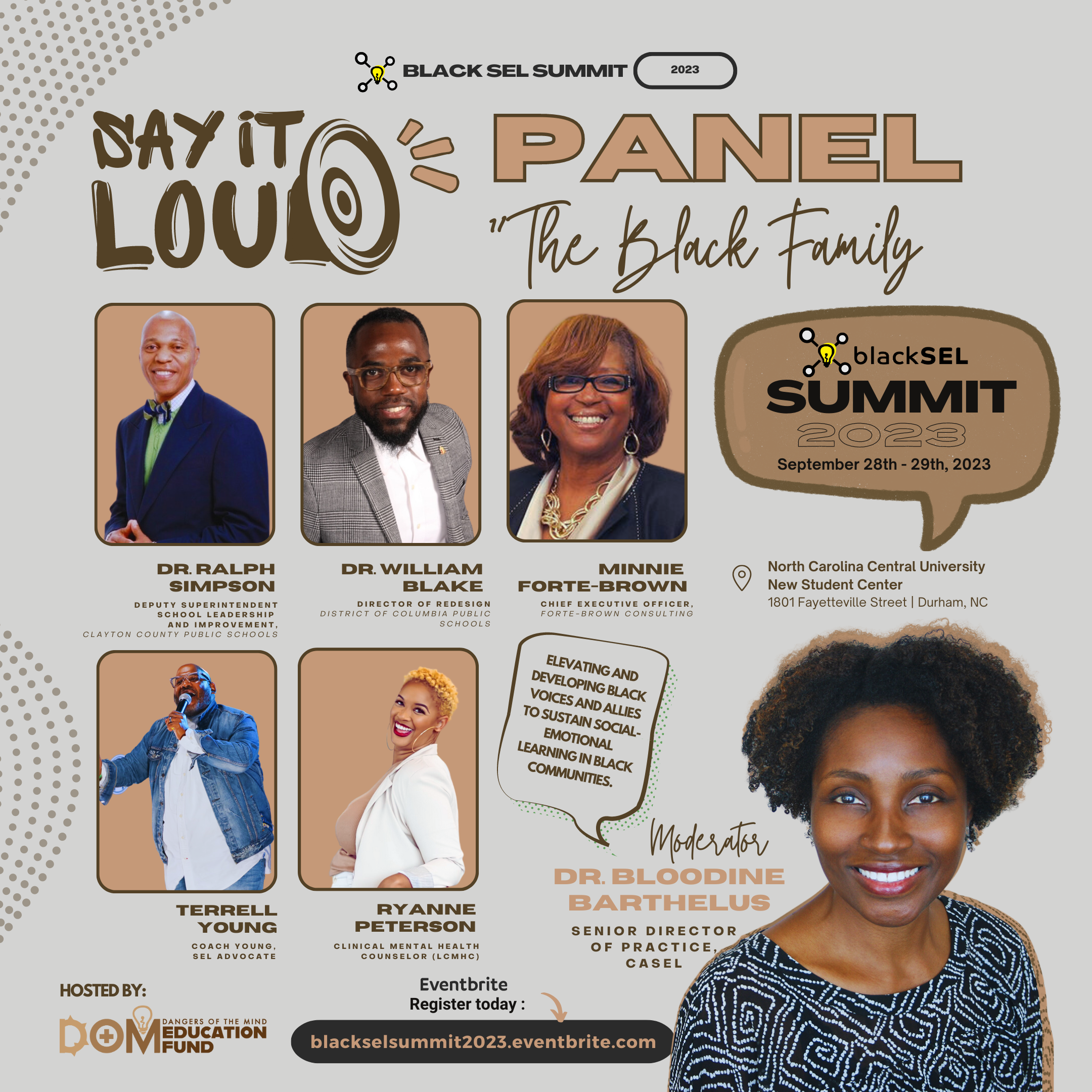 Panel - The Black Family - 6 speakers